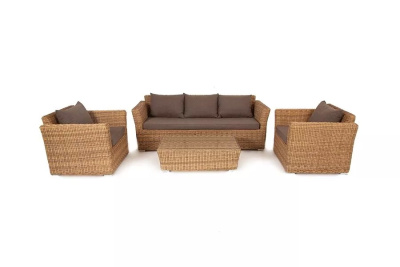 Комплект садовой мебели 4SIS Капучино Цвет: соломенный