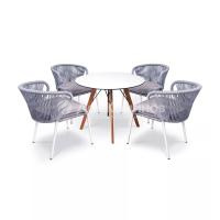 Обеденная группа 4SIS Фоджа Цвет: светло-серый