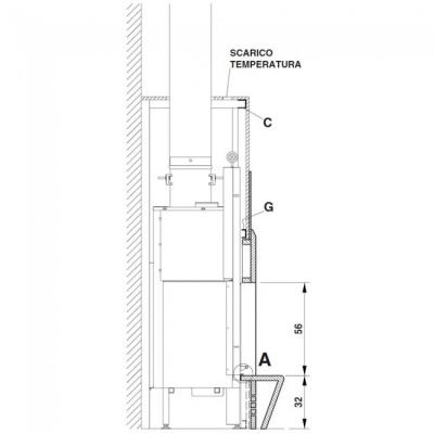 Каминная облицовка Palazzetti Berlino Каминная облицовка Palazzetti Berlino