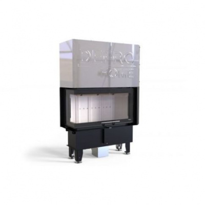 Топка Defro Home Intra ME G Slim угловая, 8 кВт, 850/478/352мм, гильотина