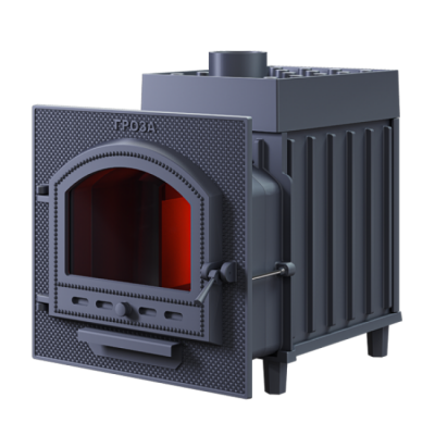 Печь для бани чугунная Гефест Гроза 24 (П)