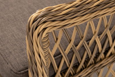 Обеденная группа 4SIS Катания на 6 персон Цвет: соломенный