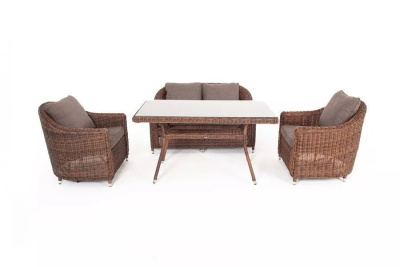 Обеденная группа 4SIS Кон Панна Цвет: коричневый