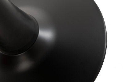 Стол 4SIS Сатурн интерьерный круглый из керамики Цвет: черный матовый
