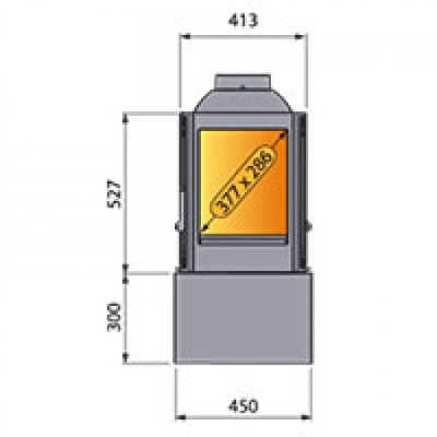 Отопительная печь Liseo Castiron LCI 5 G4 Table Отопительная печь Liseo Castiron LCI 5 G4 Table