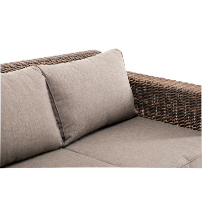 Диван 4SIS Боно трехместный Цвет: коричневый