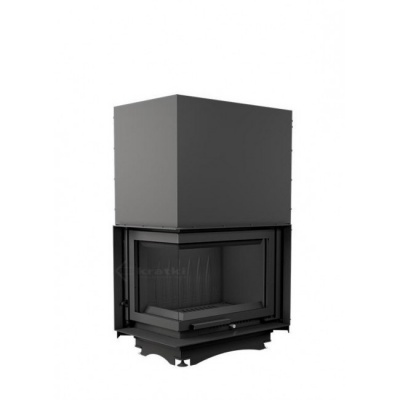 Каминная топка Kratki Maja L BS G (угловое стекло слева, гильотина)