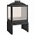 Отопительная печь Liseo Castiron LCI 5 GDFs Stove, двусторонняя, стекло слева