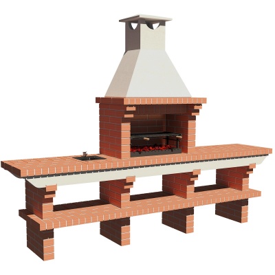 Кирпичное барбекю АРИСТОКРАТЪ 707 Кирпичное барбекю АРИСТОКРАТЪ 707