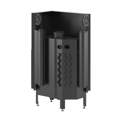 Каминная топка ASTON "KONSUL 16.680 LIFT R" диаметр дымохода: 200 мм