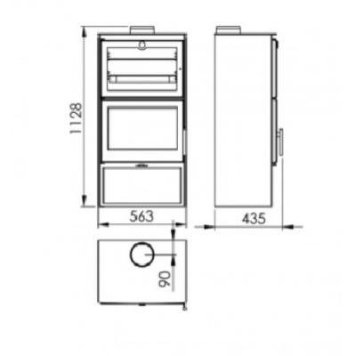 Печь-камин Panadero Gourmet Печь-камин Panadero Gourmet