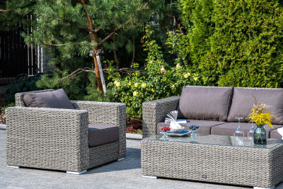 Лаунж-зона 4SIS Боно Цвет: серый (гиацинт) Лаунж-зона 4SIS Боно Цвет: серый (гиацинт)