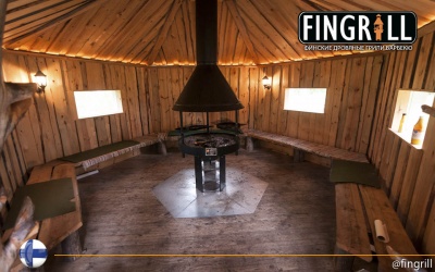 Дровяной гриль TUNDRA GRILL Basic High 80 Antique