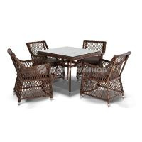 Обеденная группа 4SIS Айриш Цвет: коричневый