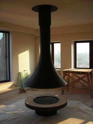 Центральный камин Bordelet Eva 992 Открытый