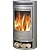 Печь-камин ABX Arktis 8 (серая сталь)