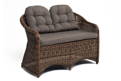 Диван 4SIS Равенна двухместный Цвет: коричневый Диван 4SIS Равенна двухместный Цвет: коричневый