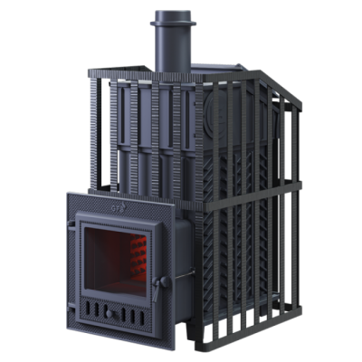 Печь для бани чугунная Гефест GFS-ЗК 30 Ураган (М)