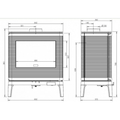 ПЕЧЬ-КАМИН Invicta KAZAN
