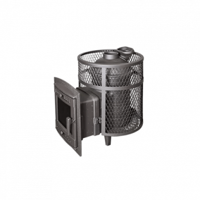 Банная печь Прометалл Атмосфера М (Мини) с сеткой нержавейкой