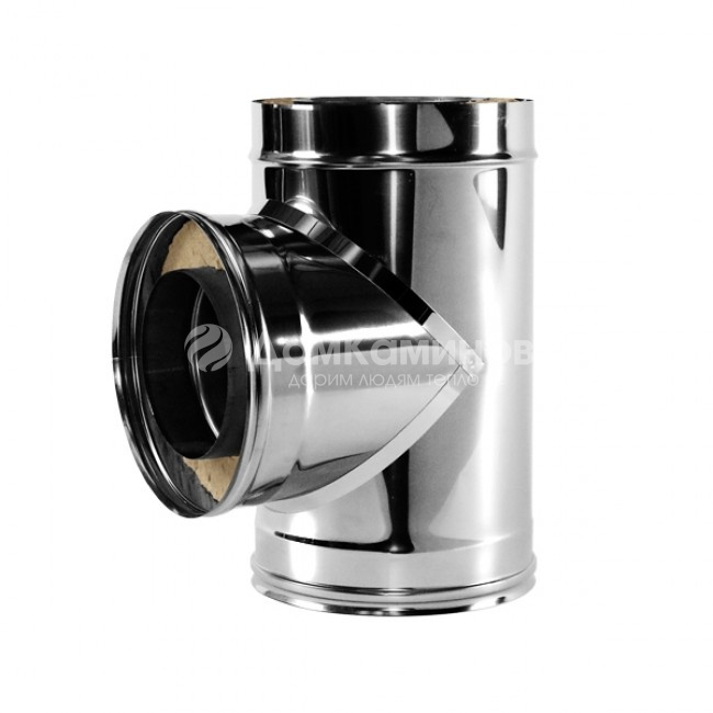 Тройник Вулкан 90° V100R D130/330, нерж 321/304