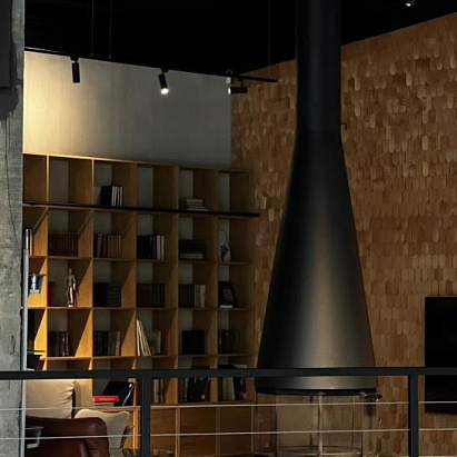 Центральный камин Fireline Glass