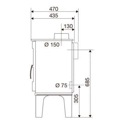 Отопительная печь Supra OCTAVE Отопительная печь Supra OCTAVE