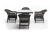 Обеденная группа 4SIS Сицилия Цвет: графит Обеденная группа 4SIS Сицилия Цвет: графит