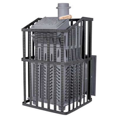 Печь для бани чугунная Гефест Гром 30 (П2) Ураган Печь для бани чугунная Гефест Гром 30 (П2) Ураган