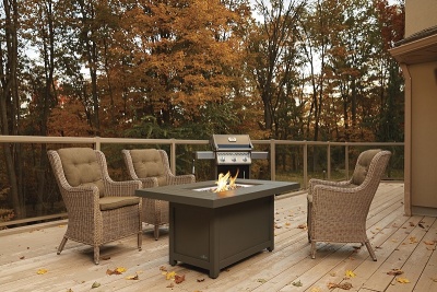 Стол-камин газовый Victorian