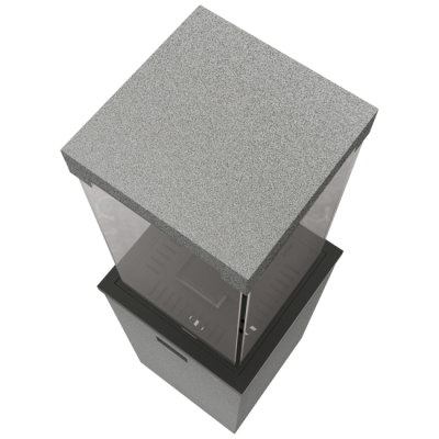 Нагреватель газовый PATIO/LIGHT, сталь, цвет гранит