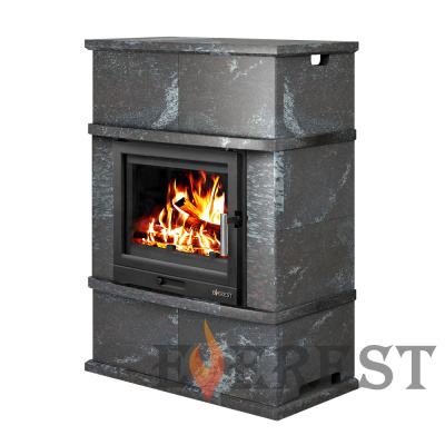 Камин EVEREST U10 «VIBORG» Амфиболит диаметр дымохода: 150 мм