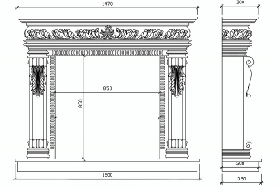 Мраморный портал Jupiter