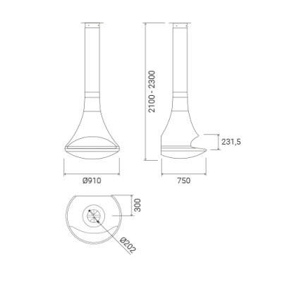 Камин Traforart Doria фронтальный