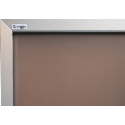 Двери стеклянные, двухстворчатые Grandis GS 15x20 Двери стеклянные, двухстворчатые Grandis GS 15x20