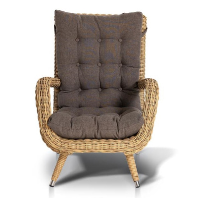 Кресло 4SIS Толедо с подушками Цвет: соломенный Кресло 4SIS Толедо с подушками Цвет: соломенный