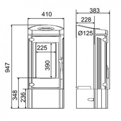 Отопительная печь Supra Lytham 2 Отопительная печь Supra Lytham 2