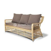 Диван 4SIS Гранд Латте трехместный Цвет: соломенный