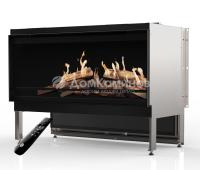 Электрокамин Kalfire E-one 100F, Dual HD Flame technology, пульт Д/У, нижняя пластина "Design"