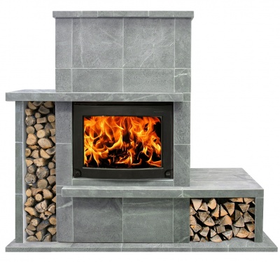 Тёплый камень FS 8 (дровник банкетка) Тёплый камень FS 8 (дровник банкетка)