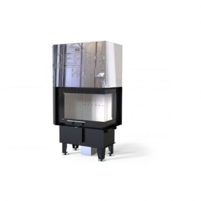 Топка Defro Home Intra SM Mini G, угловая, 10 кВт, 699/478/443мм, гильотина