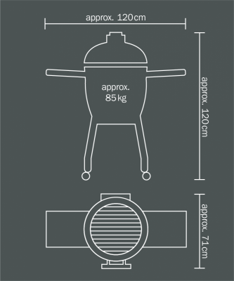 Гриль Monolith CLASSIC PRO Красный