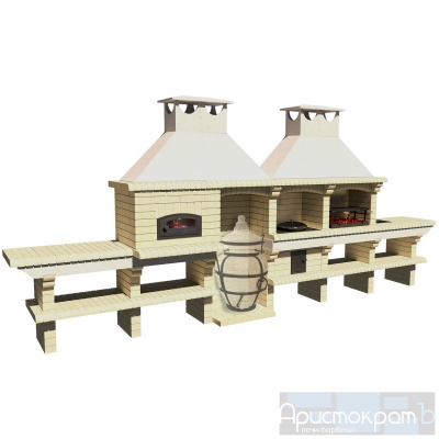 Кирпичное барбекю АРИСТОКРАТЪ 856 Кирпичное барбекю АРИСТОКРАТЪ 856