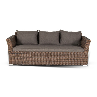 Диван 4SIS Капучино трехместный Цвет: коричневый Диван 4SIS Капучино трехместный Цвет: коричневый