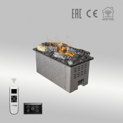 Паровой электрокамин Airtone Vepo 500 с дровами