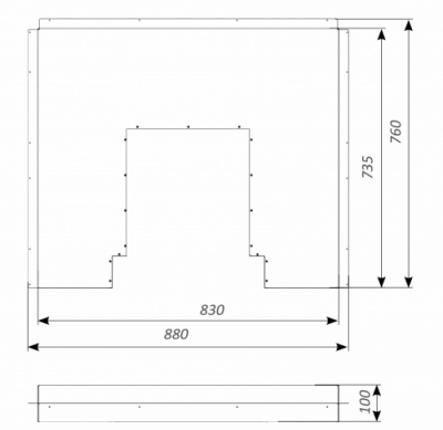 Разделительный экран Window утепленный Разделительный экран Window утепленный