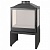 Отопительная печь Liseo Castiron LCI 5 GFLR Stove, два боковых стекла