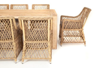 Обеденная группа 4SIS Витория Цвет: соломенный