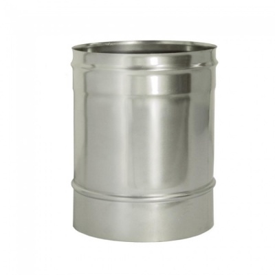 Труба Дымок 0.8 мм, L = 250 мм, d=200 мм