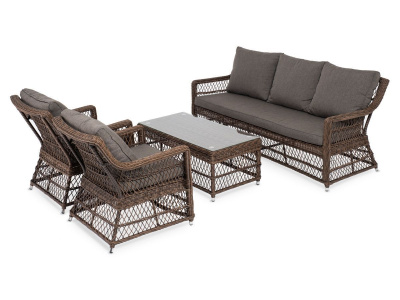 Комплект садовой мебели 4SIS Гранд Латте Цвет: коричневый